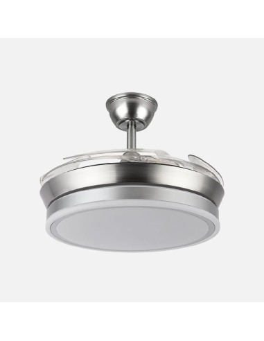 ventilador dc bayomo niquel 59w 6980lm 91d 4 aspas