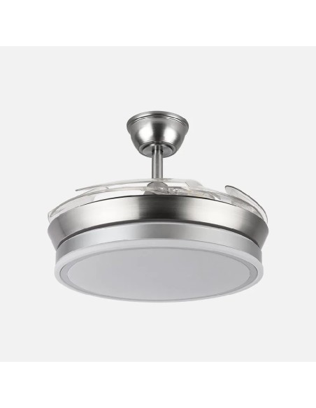 ventilador dc bayomo niquel 59w 6980lm 91d 4 aspas