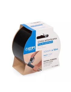 cinta americana negro 50 mm x 10 m