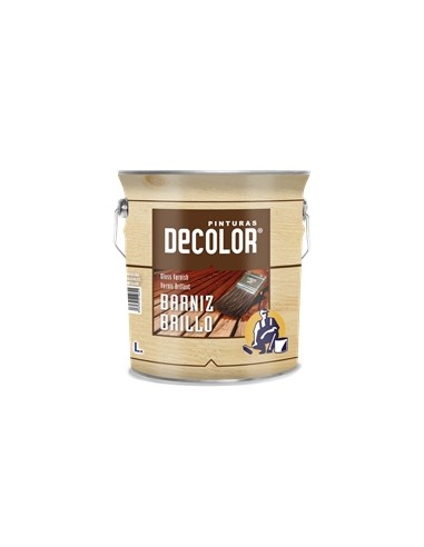 barniz sintetico brillo incoloro 4lt