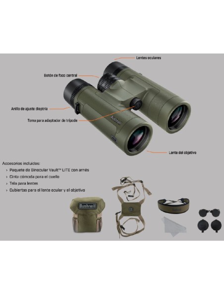 prismáticos bushnell r3 - 10x42