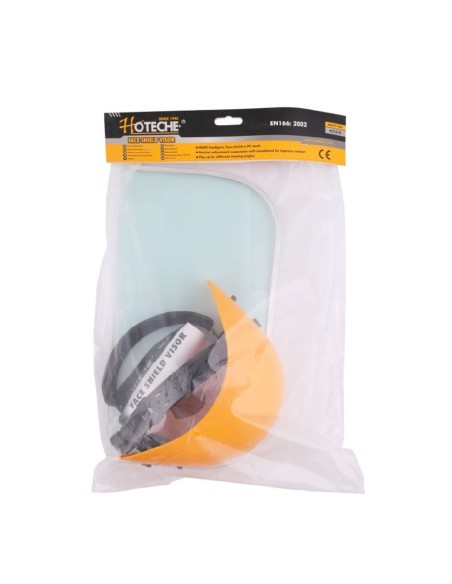 pantalla proteccion facial pvc 20cm