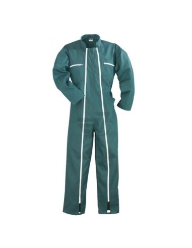 buzo dos cremalleras verde t s( 40/42)