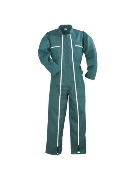 buzo dos cremalleras verde t s( 40/42)