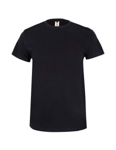 camiseta manga corta 155 black talla xl