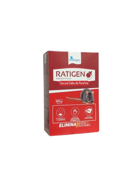 ratigen secure parafina 300gr ovulo 10gr
