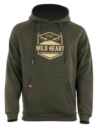 sudadera hart branded-h wild heart talla xl